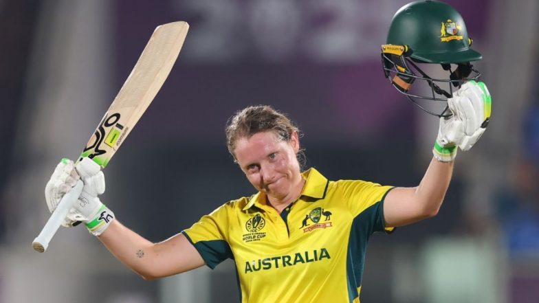 Australia Women vs India Women, 3rd ODI Live Score Update: होबार्ट में ऑस्ट्रेलिया ने टीम इंडिया के सामने रखा 410 रनों का लक्ष्य, एलिसा हीली ने खेली धमाकेदार पारी; यहां देखें पहली पारी का स्कोरकार्ड