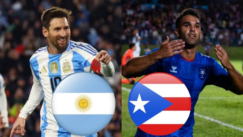 Argentina vs Puerto Rico VIDEO: अर्जेंटीना ने प्यूर्टो रिको को 6-0 से रौंदा, Lionel Messi ने दागे 2 असिस्ट