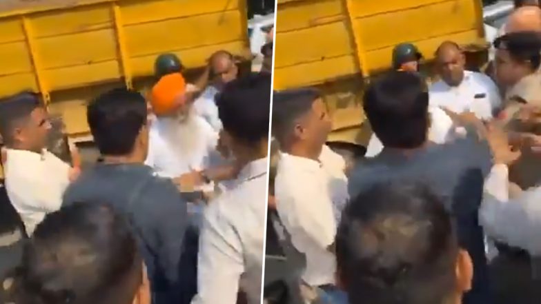 VIDEO: हरियाणा के कुरुक्षेत्र में धान खरीद में देरी पर किसानों का प्रदर्शन, BKU अध्यक्ष चढ़ूनी ने DFSC अधिकारी को जड़ा थप्पड़