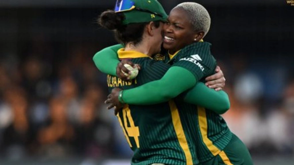 हरलीन देओल को 'गुडबाय' का इशारा, साउथ अफ्रीकी गेंदबाज को आईसीसी ने फटकारा