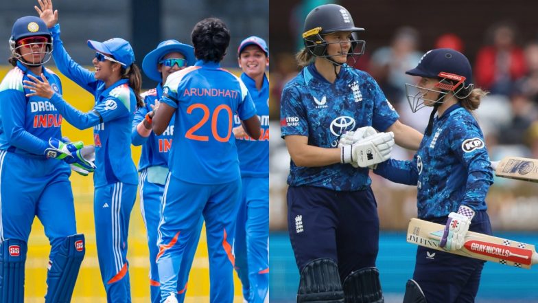 IND-W vs ENG-W ICC Women’s World Cup 2025 Preview: इंग्लैंड के खिलाफ महिला वनडे वर्ल्ड कप मैच में वापसी करना चाहेगी भारतीय महिला, जानिए हेड टू हेड रिकॉर्ड्स, मिनी बैटल और स्ट्रीमिंग समेत सारे डिटेल्स