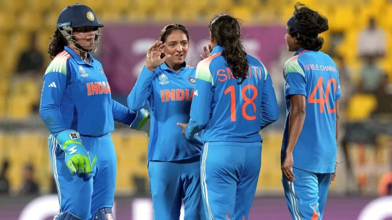 India Women vs Australia Women, ICC Womens World Cup 2025 13th Match Live Score Update: ऑस्ट्रेलिया की आधी टीम लौटी पवेलियन, ताहलिया मैकग्राथ को दीप्ति शर्मा ने किया आउट