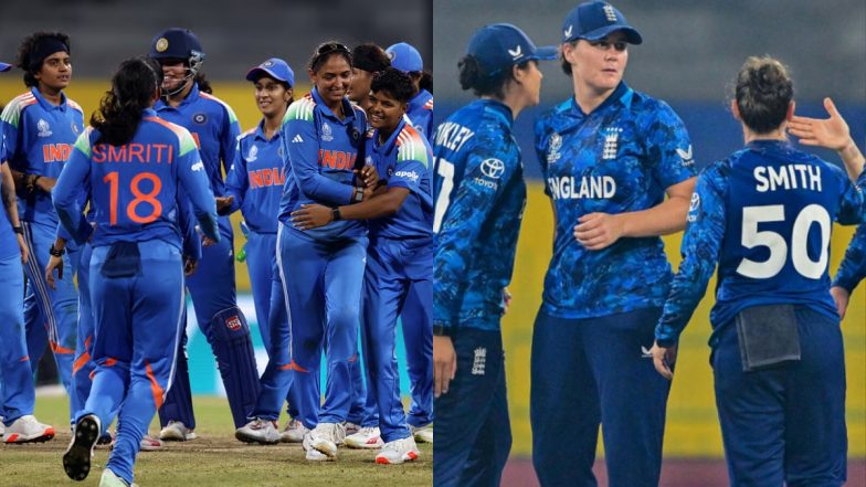 IND-W vs ENG-W ICC Women’s World Cup 2025 Scorecard: रोमांचक मुकाबले इंग्लैंड महिला टीम ने भारत को 4 रन हराकर बढ़ाई मुश्किलें, यहां देखें पहली पारी का स्कोरकार्ड