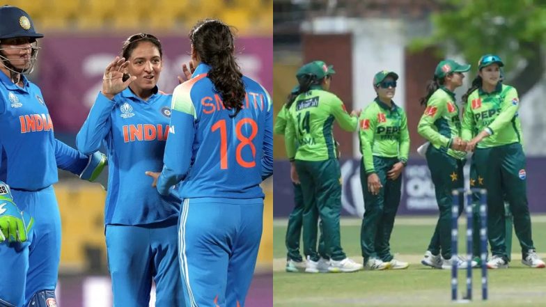 India Women vs Pakistan Women, ICC Womens World Cup 2025 6th Match Live Streaming In India: आज टीम इंडिया और पाकिस्तान के बीच खेला जाएगा हाईवोल्टेज मुकाबला, यहां जानें भारत में कब, कहां और कैसे उठाए लाइव मुकाबले का लुफ्त