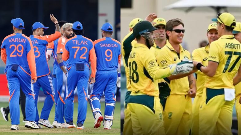 Australia vs India, 3rd T20I Match Winner Prediction: आज टीम इंडिया बनाम ऑस्ट्रेलिया के बीच खेला जाएगा हाईवोल्टेज मुकाबला, मैच से पहले जानें कौनसी टीम मार सकती हैं बाजी