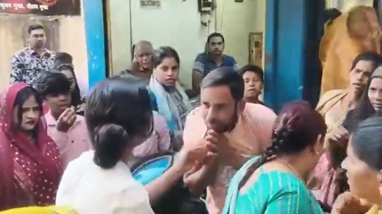 Mainpuri News: मैनपुरी में करवा चौथ की खरीदारी के दौरान हंगामा, छेड़छाड़ के आरोप में महिलाओं ने युवक को सरेआम पीटा; VIDEO वायरल