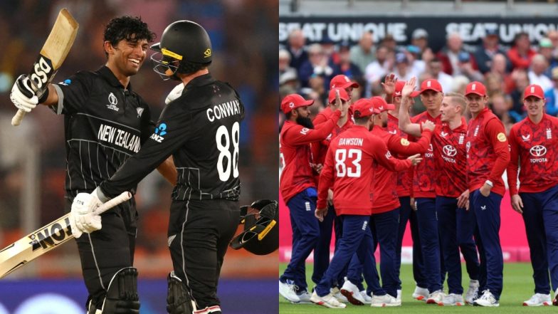 NZ vs ENG 2nd T20I 2025 Live Scorecard: इंग्लैंड ने न्यूजीलैंड को 65 रनों से रौंदकर टी20 सीरीज में 1-0 से बनाई बढ़त, आदिल रशीद ने लगाया विकेटों का चौका, यहां देखें मैच का स्कोरकार्ड