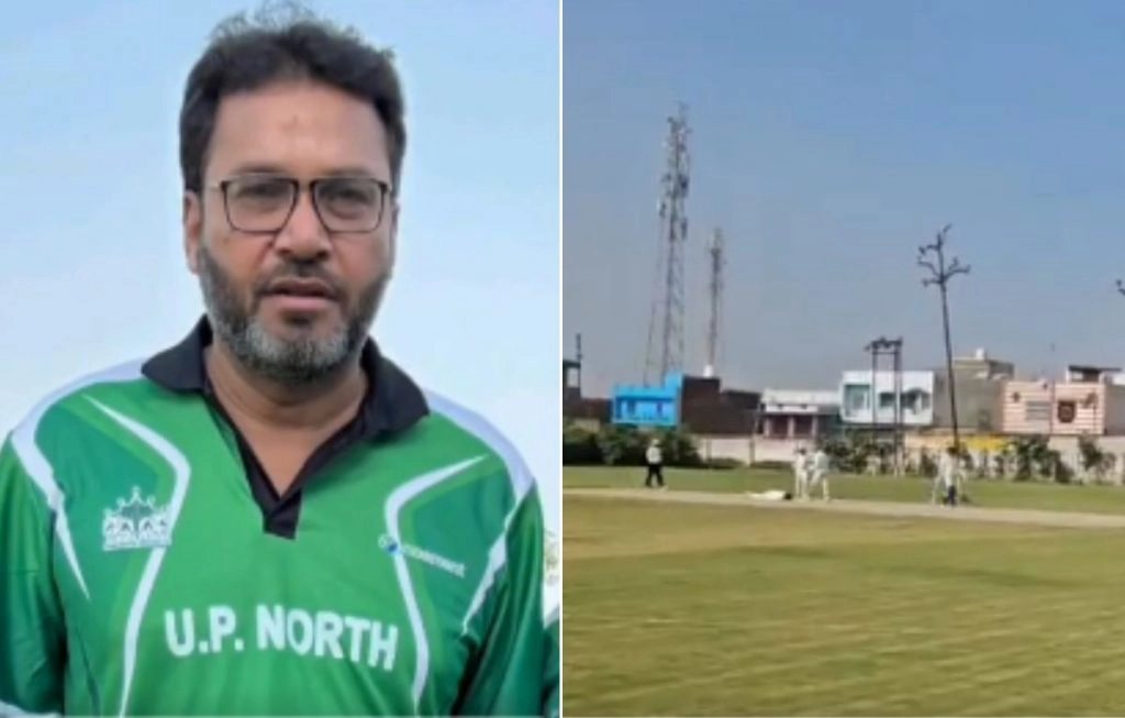 मेरठ: बॉलिंग करते वक्त मैदान पर गिरा खिलाड़ी, हार्ट अटैक से मौत