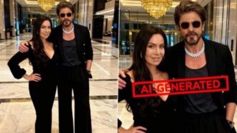 Fact Check: क्या एडल्ट फिल्म स्टार Kendra Lust ने जॉय फोरम 2025 में Shahrukh Khan से मुलाकात की? जानें दोनों की वायरल तस्वीर का सच