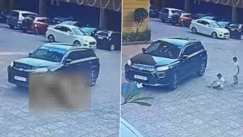 मुंबई के मालाड में  रेसिडेंशियल कॉम्प्लेक्स में कार ने सात साल के बच्चे को कुचला, मामले में केस दर्ज; VIDEO