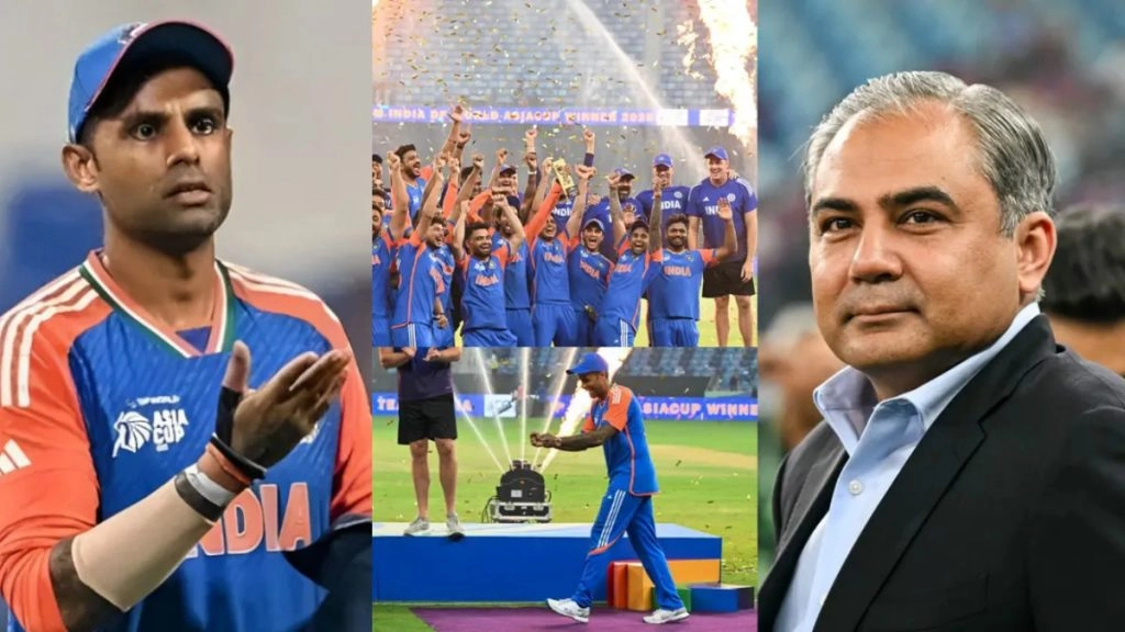 एशिया कप ट्रॉफी के साथ खेल कर रहा मोहसिन नकवी? ACC हेडक्वार्टर से चुरा अबू धाबी में दूसरे स्थान पर छुपाया