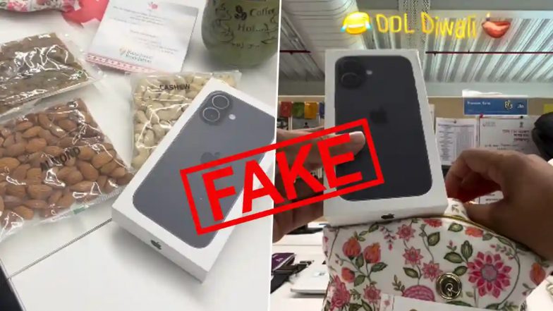 Reliance Diwali Gift iPhone Fact Check: रिलायंस ने दिवाली गिफ्ट में कर्मचारियों को दिया आईफोन? जानें वायरल वीडियो की सच्चाई