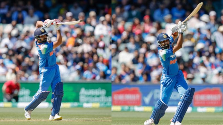India vs Australia, 2nd ODI Match 2025 Scorecard: एडिलेड में टीम इंडिया ने ऑस्ट्रेलिया को दिया 265 रनों का लक्ष्य, रोहित शर्मा और श्रेयस अय्यर ने खेली धमाकेदार पारी; यहां देखें पहली पारी का स्कोरकार्ड
