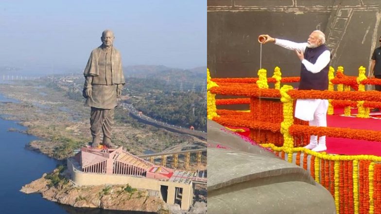 सरदार पटेल की 150वीं जयंती: PM मोदी ने स्टैचू ऑफ यूनिटी पर लौह पुरुष' को दी श्रद्धांजलि, डेयरडेविल शो और एयर शो का भव्य आयोजन