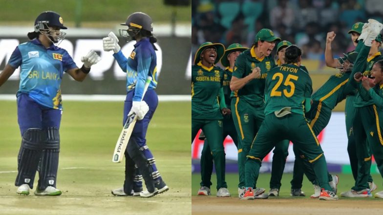 Sri Lanka Women vs South Africa Women, ICC Womens World Cup 2025 18th Match Winner Prediction: आज दक्षिण अफ्रीका को हराकर टूर्नामेंट में पहली जीत दर्ज करना चाहेगी श्रीलंका, मैच से पहले जानें कौनसी टीम मार सकती हैं बाजी