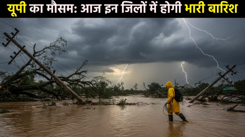 UP Weather Today: यूपी में 'मोंथा' तूफान का कहर जारी, इन जिलों में आज भी होगी झमाझम बारिश, बढ़ गई ठंड, मौसम विभाग ने जारी किया अलर्ट
