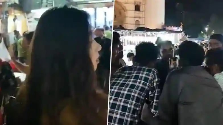 &lsquo;White P**&rsquo;: हैदराबाद में चारमीनार के पास विदेशी महिला से बदसलूकी, वीडियो वायरल होने पर जागी पुलिस