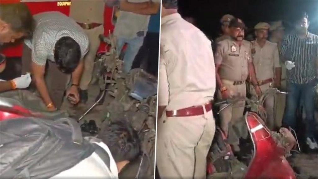 कानपुर में सड़क किनारे खड़े दो स्कूटरों में जोरदार ब्लास्ट, 6 लोग घायल