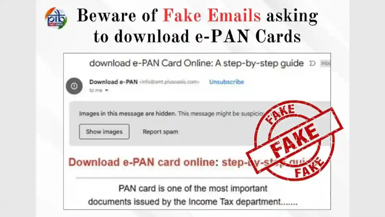 क्या आपको भी आया है e-PAN Card डाउनलोड करने वाला ईमेल? ये है नया फ्रॉड, एक क्लिक से खाली हो जाएगा बैंक अकाउंट