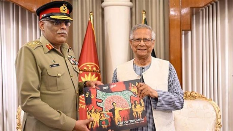 बांग्लादेश ने नॉर्थ ईस्ट राज्यों को बताया अपना हिस्सा, मोहम्मद यूनुस ने PAK जनरल को गिफ्ट किया विवादित नक्शा