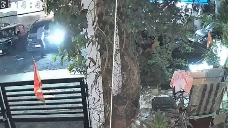 VIDEO: 15 साल की लड़की ने XUV 700 से तोड़ी दीवार, कार ड्राइविंग सिखा रहे पिता बाल-बाल बचे, हादसे का वीडियो वायरल