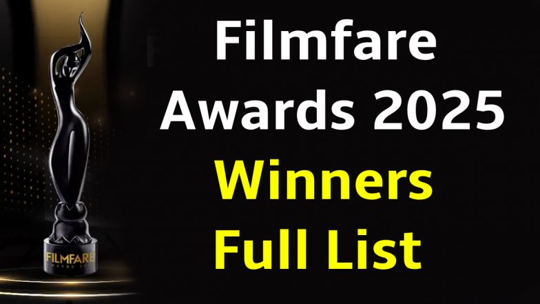 Filmfare Awards 2025: फिल्मफेयर अवॉर्ड्स में लापता लेडीज़' का जलवा, देखें विजेताओं की पूरी लिस्ट