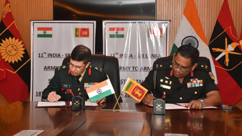 भारत व श्रीलंका के बीच सैन्य वार्ता, बॉर्डर डिफेंस पार्टनरशिप को मजबूती