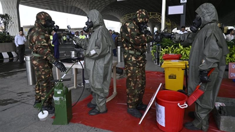 मुंबई एयरपोर्ट पर मल्टी-एजेंसी रेडियोलॉजिकल इमरजेंसी मॉक ड्रिल, कई एजेंसियों ने लिया हिस्सा