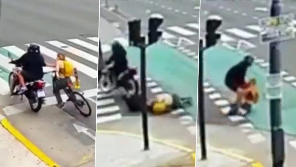 लुटेरों पर भारी पड़ी महिला की हिम्मत, पुलिस के आने तक चोरों को दबोचकर रखा