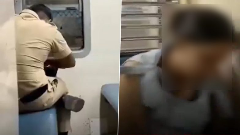 Mumbai: लोकल ट्रेन में रात में अकेली सफर कर रही महिला की सुरक्षा के लिए तैनात रहा पुलिस का जवान, मुंबई का वीडियो आया सामने, लोग कर रहे है जमकर तारीफ: VIDEO