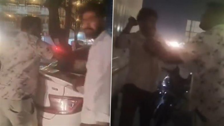 Lonavala Horror: फर्जी बुकिंग कर बाहरी कैब ड्राइवर के साथ की मारपीट और गाड़ी के साथ की तोड़फोड़, देखें वीडियो