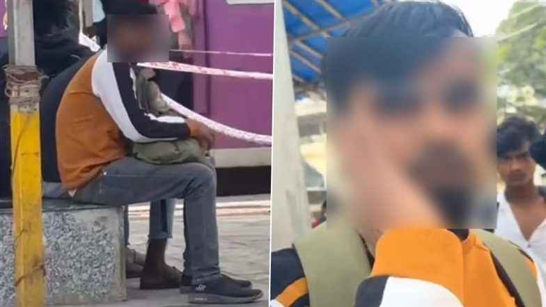 Mumbai: मुंबई के गोवंडी स्टेशन पर अश्लील इशारे करने वाले युवक को महिला ने जड़ा थप्पड़; वीडियो वायरल