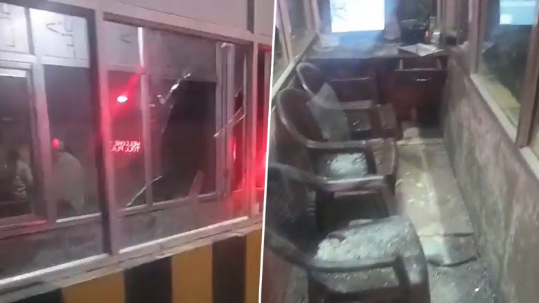 Baghpat: टोल मांगने पर दबंगों ने टोल प्लाजा पर मचाया उत्पात, कर्मियों को जमकर पीटा, बूथ और कुर्सियां तोड़ी, बागपत का VIDEO आया सामने