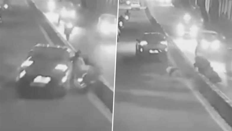 Murder Attempt Caught on Camera: बेंगलुरु में जानबूझकर बाइक को टक्कर मारने वाला चालक CCTV में कैद, पुलिस ने किया गिरफ्तार