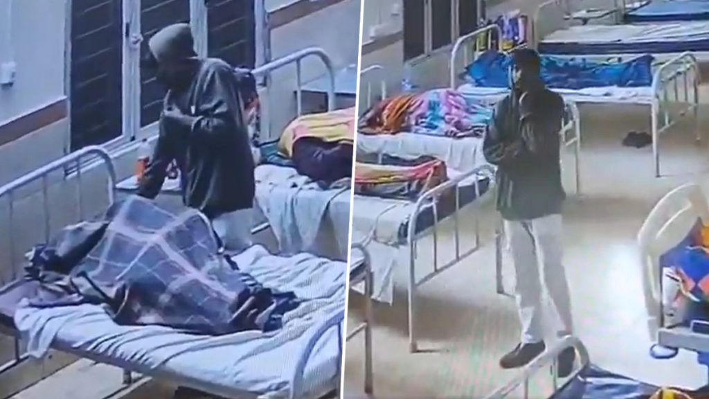 अरकू  वैली हॉस्पिटल के वार्ड से युवक ने मरीजों के चुराएं मोबाइल.