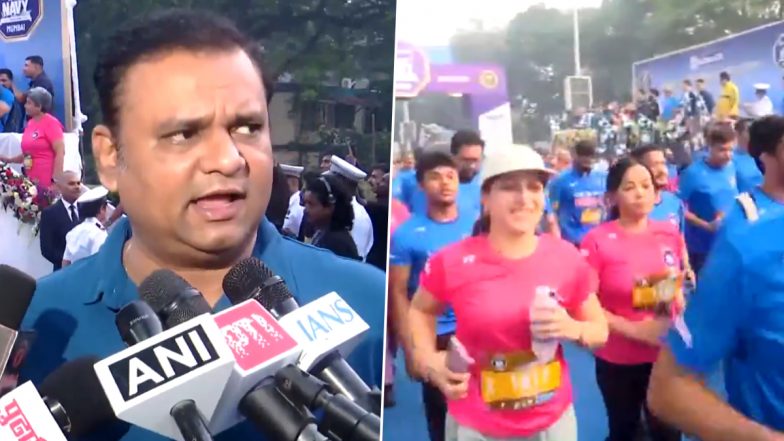 मुंबई में WNC नेवी हाफ मैराथन का आयोजन, महाराष्ट्र विधानसभा के अध्यक्ष राहुल नार्वेकर सहित बड़ी संख्या में लोगों ने  लिया हिस्सा; VIDEO