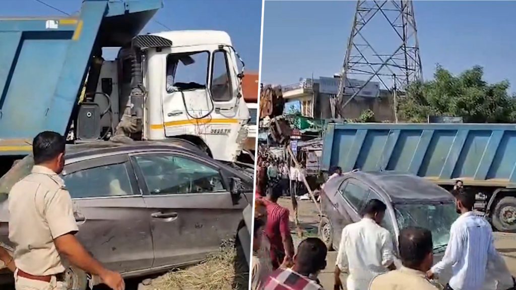 जयपुर में डंपर चालक ने कई लोगों को कुचला. 10 की हुई मौत.