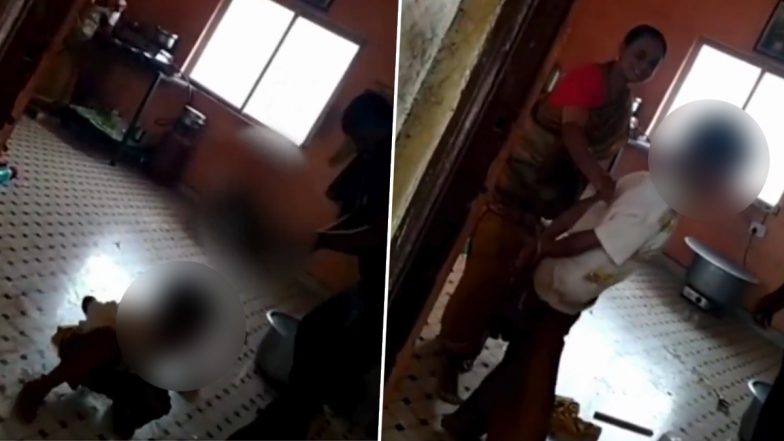 Chhatrapati Sambhajinagar: मतिमंद स्कूल में पढ़नेवाले बच्चे के साथ बेहरमी! हाथ बांधकर कर्मचारी ने पीटा, छत्रपति संभाजीनगर का VIDEO आया सामने
