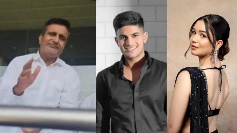 VIDEO: 'सारा तेंदुलकर से शादी कब होगी?' मैच के दौरान फैन ने शुभमन गिल के पापा से पूछा सीधा सवाल, मिला ये मजेदार जवाब