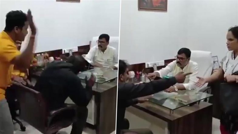 Viral Video: 'मैं मराठी हूं, बिहारियों का ऑर्डर नहीं मानूंगी!&rsquo; महिला के समर्थन में आकर MNS कार्यकर्ताओं ने बिहारी बॉस को मारा थप्पड़