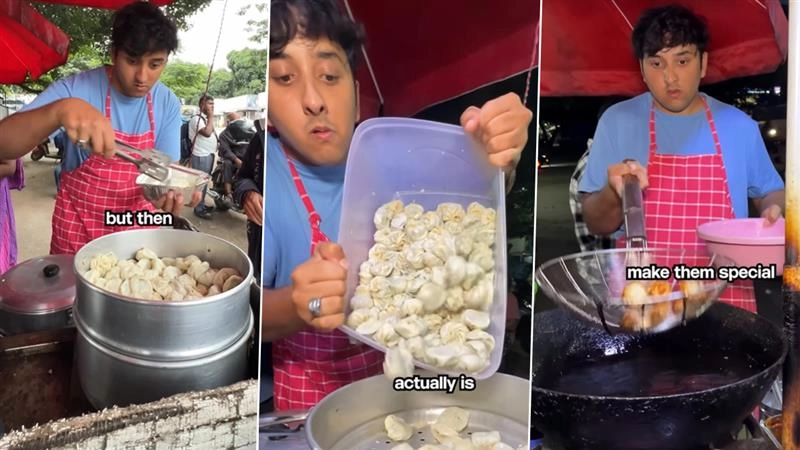 Viral Video: मोमोज बेचकर हर महीने लाखों कमाता है यह शख्स, इंफ्लुएंसर ने किया चौंकाने वाला खुलासा