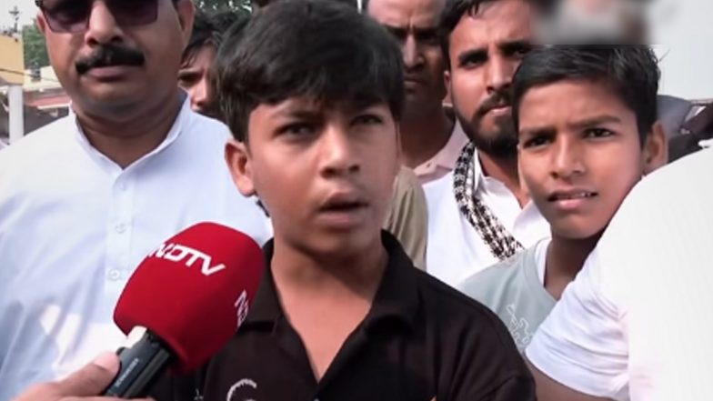 VIDEO: अखिलेश यादव का दीवाना 12 वर्षीय बच्चा नवरत्न यादव, कहा- सपा प्रमुख ने मुझे गोद लिया है! बिहार में महागठबंधन के लिए कर रहा प्रचार