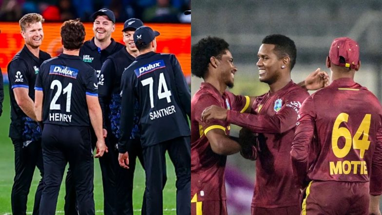 New Zealand vs West Indies, 2nd T20I Match Winner Prediction: कल न्यूजीलैंड बनाम वेस्टइंडीज के बीच खेला जाएगा हाईवोल्टेज मुकाबला, मैच से पहले जानें कौनसी टीम मार सकती हैं बाजी