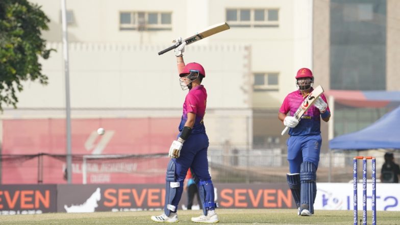 UAE vs NEP, ICC Cricket World Cup League Two 2023-27 91st Match Scorecard: रोमांचक मुकाबले में संयुक्त अरब अमीरात ने नेपाल को 4 विकेट से रौंदा, मुहम्मद शाहदाद और मुहम्मद वसीम ने खेली शानदार पारी; यहां देखें मैच का स्कोरकार्ड