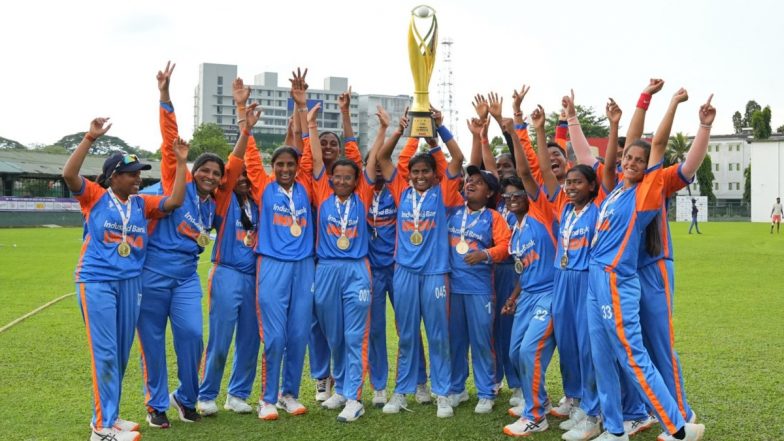 Blind Cricket Women's T20 World Cup 2025: नेपाल को हराकर भारत ने जीता पहला महिला टी20 वर्ल्ड कप क्रिकेट फॉर ब्लाइंड, देखें विनिंग मोमेंट का वीडियो