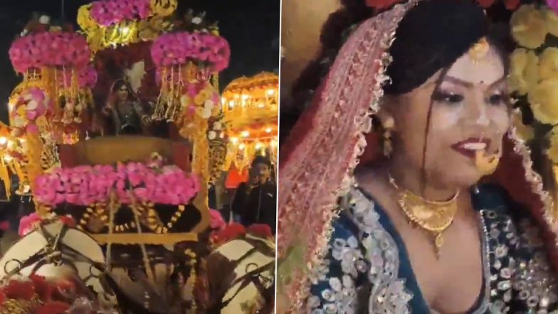 Viral Video: गजब! दूल्हे के घर अपनी बारात लेकर पहुंची दुल्हन, यूपी के प्रयागराज से वायरल हुआ वीडियो