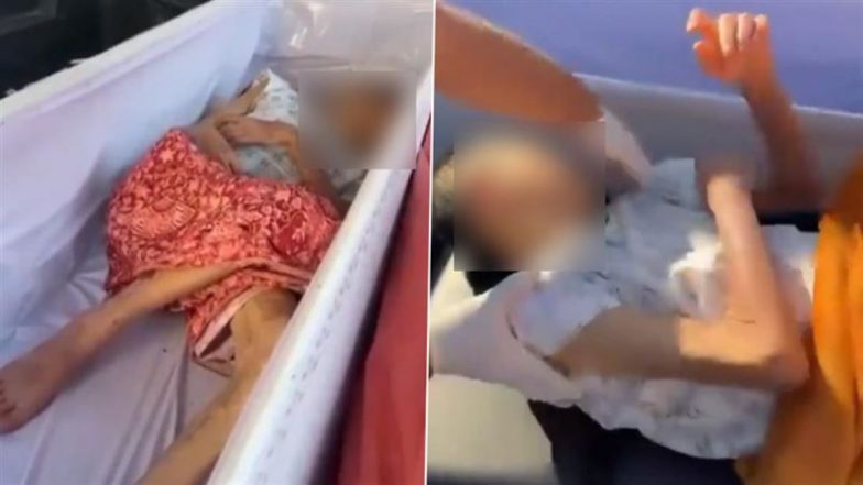 मौत के दो दिन बाद, अंतिम संस्कार से पहले ताबूत से जिंदा निकली महिला; सामने आया VIDEO