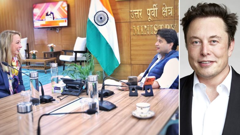 दिल्ली में केंद्रीय मंत्री सिंधिया की Starlink की वाइस प्रेसिडेंट से मुलाकात, मीटिंग के बाद Elon Musk का बड़ा बयान, सेवा देने को लेकर कही ये बात