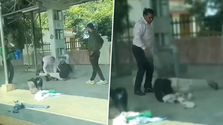 VIDEO: उज्जैन के नागदा रेलवे स्टेशन पर दिव्यांग से की मारपीट, जीआरपी  कांस्टेबल की करतूत हुई कैद, वीडियो सामने आने के बाद हुआ सस्पेंड