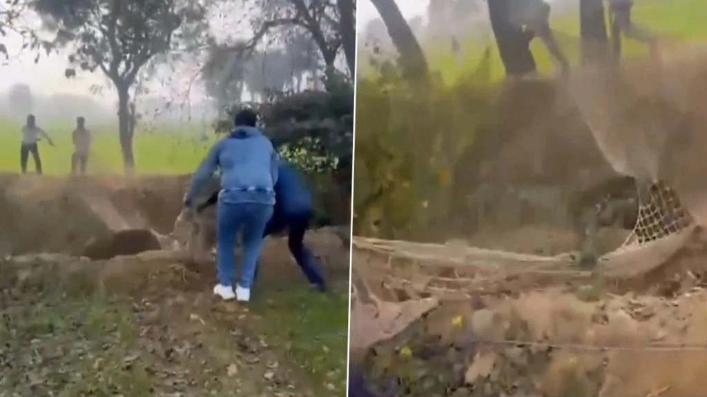 बदायूं जिले में जंगली सूअर ने किया वन अधिकारी पर हमला.